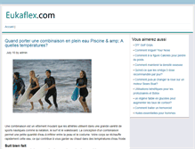Tablet Screenshot of eukaflex.com